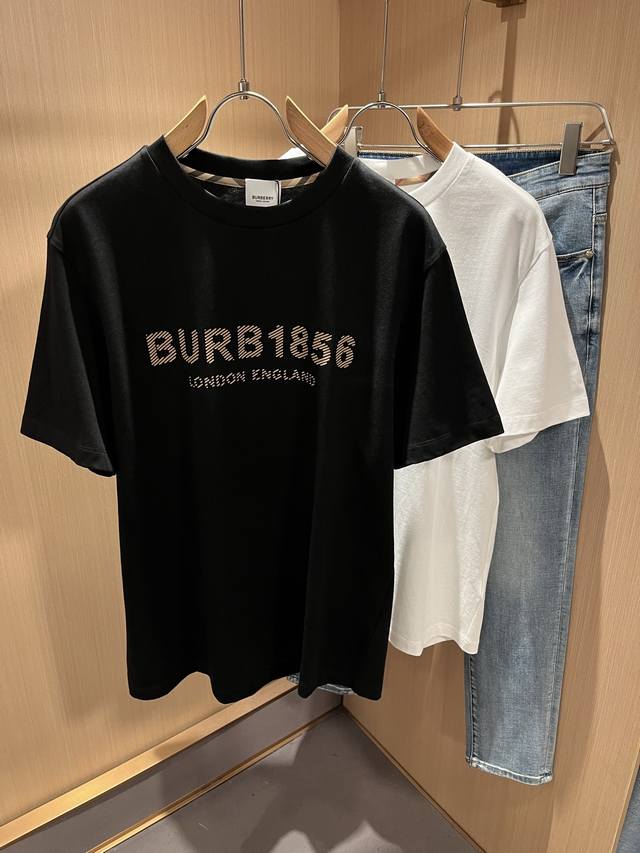 Burber*Y Bar*Li's 2025 spring and summer new unisex short-sleeved T-shirts are c