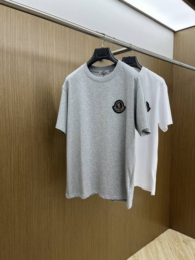 New Mon 2540 Spring and Summer new unisex short-sleeved round neck T-shirt, ver