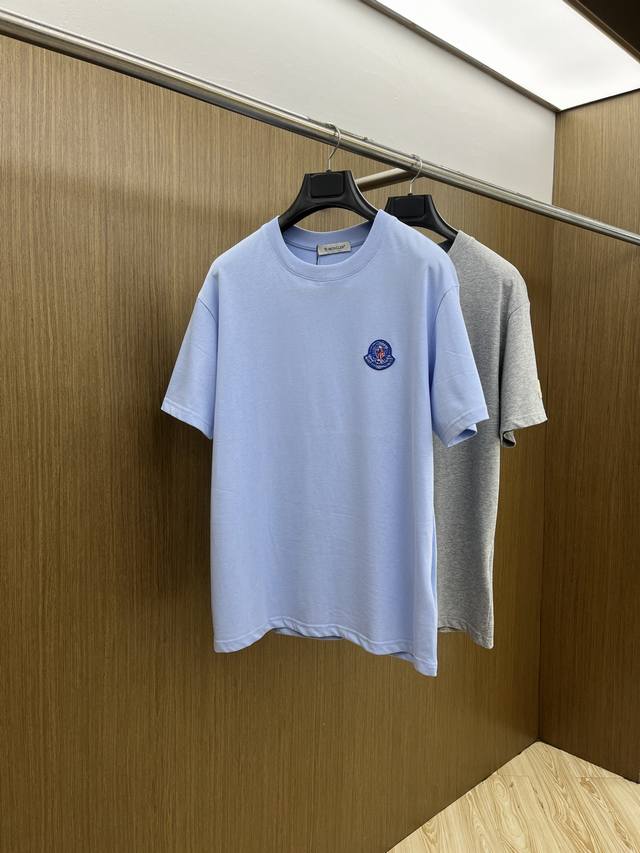 New Mon 2540 Spring and Summer new unisex short-sleeved round neck T-shirt, ver