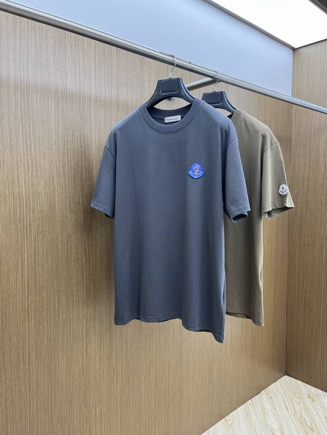 New Mon 2540 Spring and Summer new unisex short-sleeved round neck T-shirt, ver