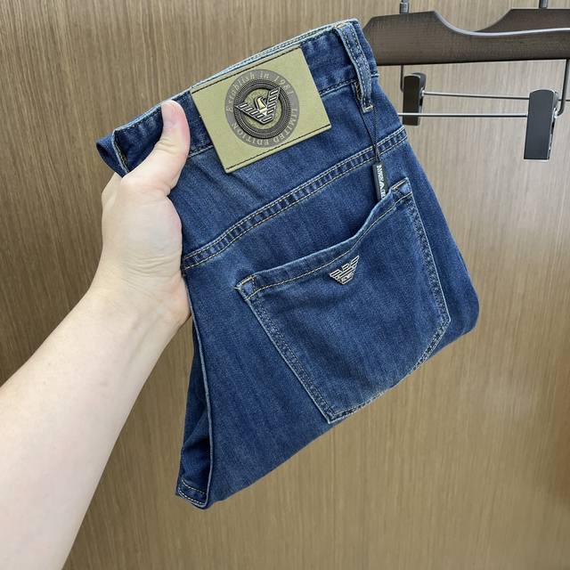 New Aj high-end customization, 25Ss spring and summer latest jeans counter simu