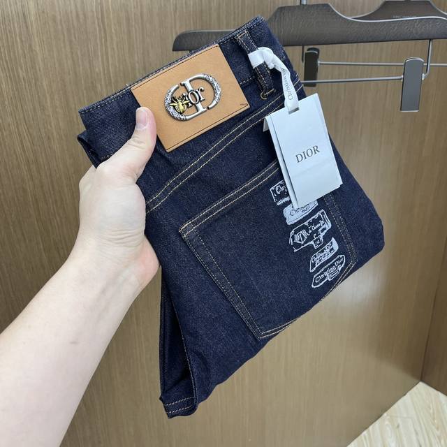 New Cd High-end customization, 25Ss spring and summer latest jeans counter simu