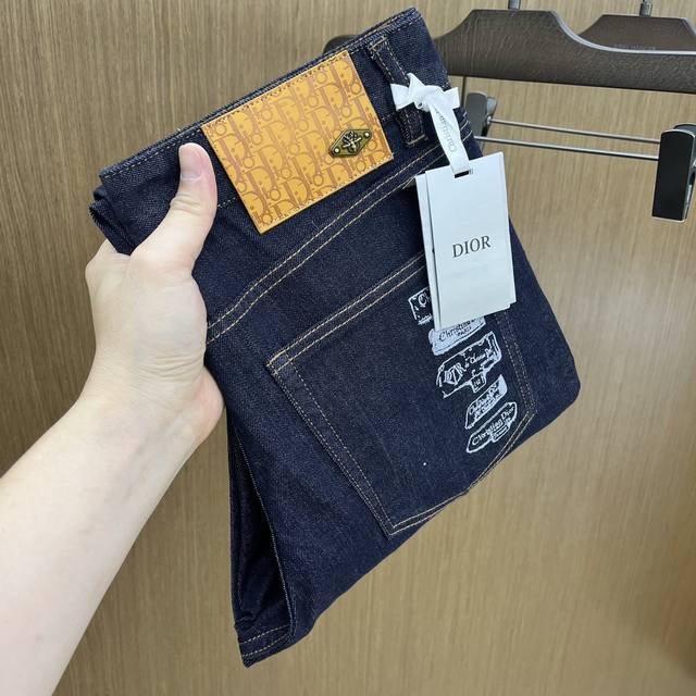 New Cd High-end customization, 25Ss spring and summer latest jeans counter simu