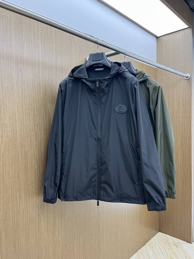New Bbr 2540 New men's hooded jacket for the spring, high-end counter fabrics a