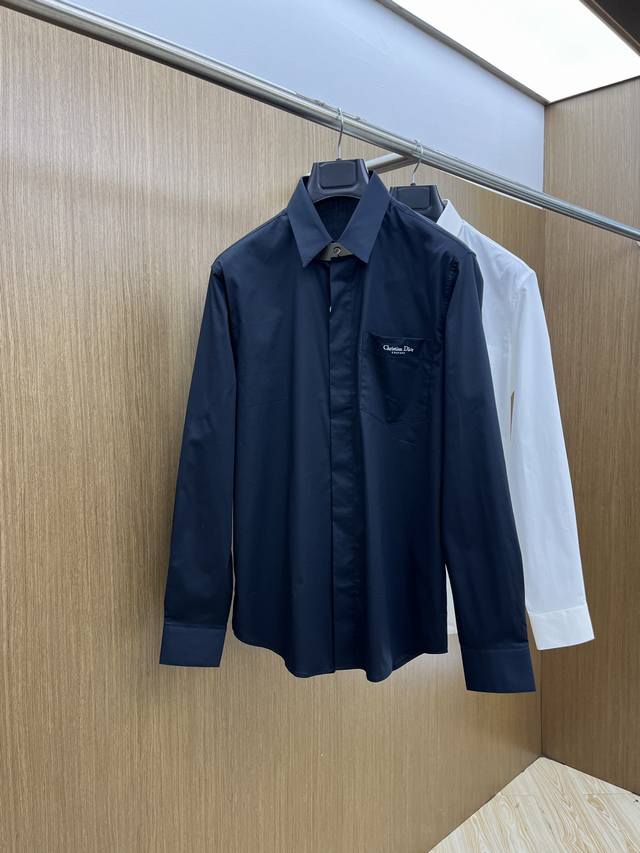 New product Cd Ss Spring and summer new fashion simple long-sleeved shirt, this