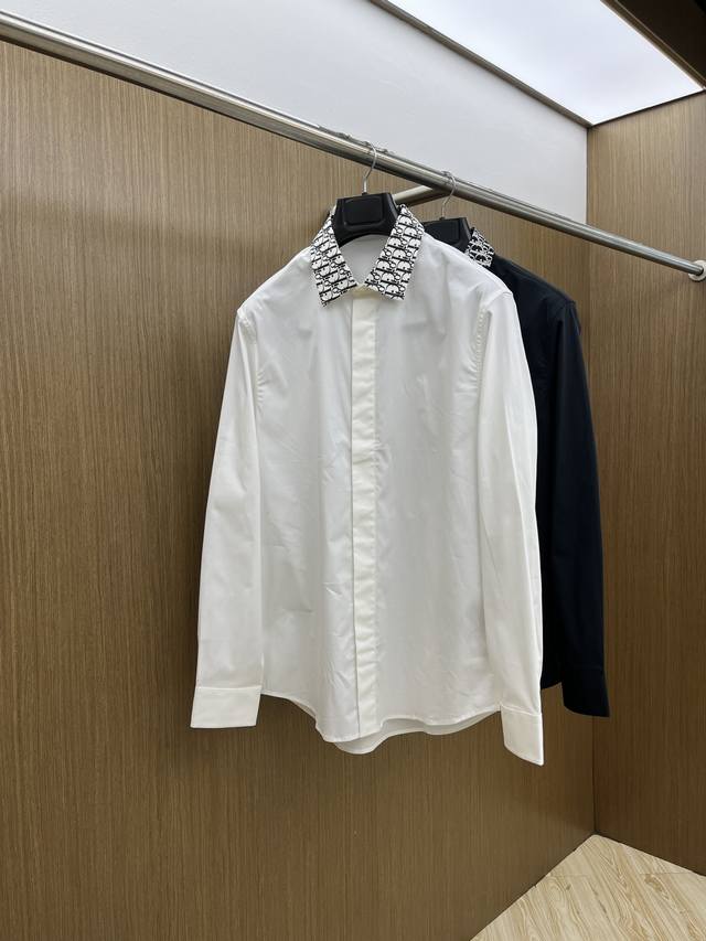 Cd Ss Spring and Summer new fashion simple long-sleeved shirt, this lightweight
