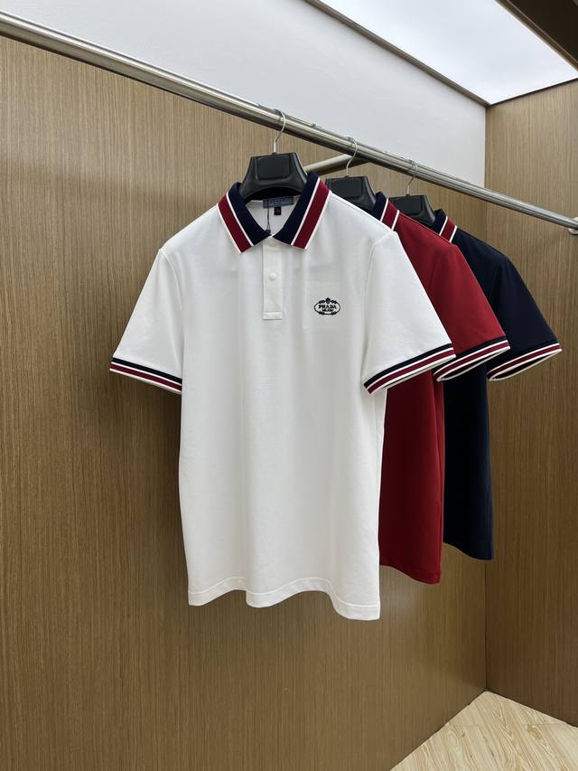 New Pd 2540 Spring and Summer new men's short-sleeved Polo shirt, the brand's l