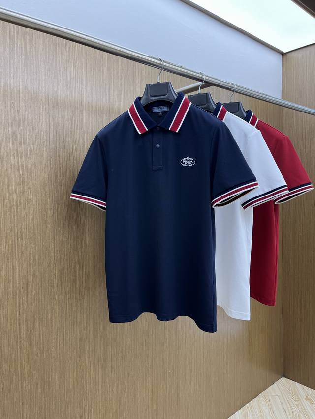 New Pd 2540 Spring and Summer new men's short-sleeved Polo shirt, the brand's l