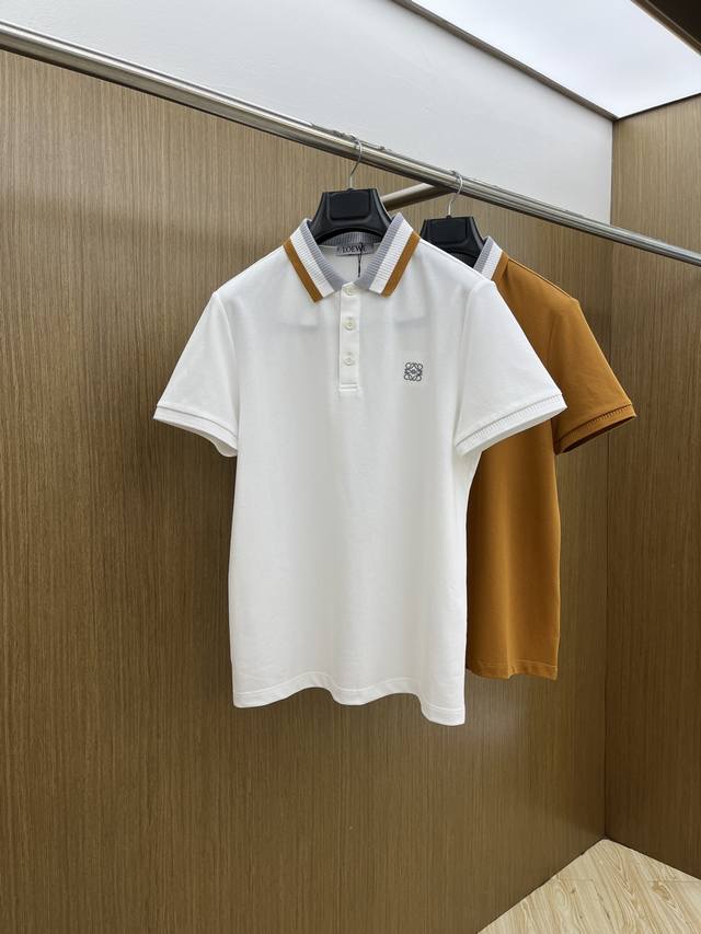New Loe 2540 Spring and Summer Men's Short-sleeved Polo Shirt, the brand's late