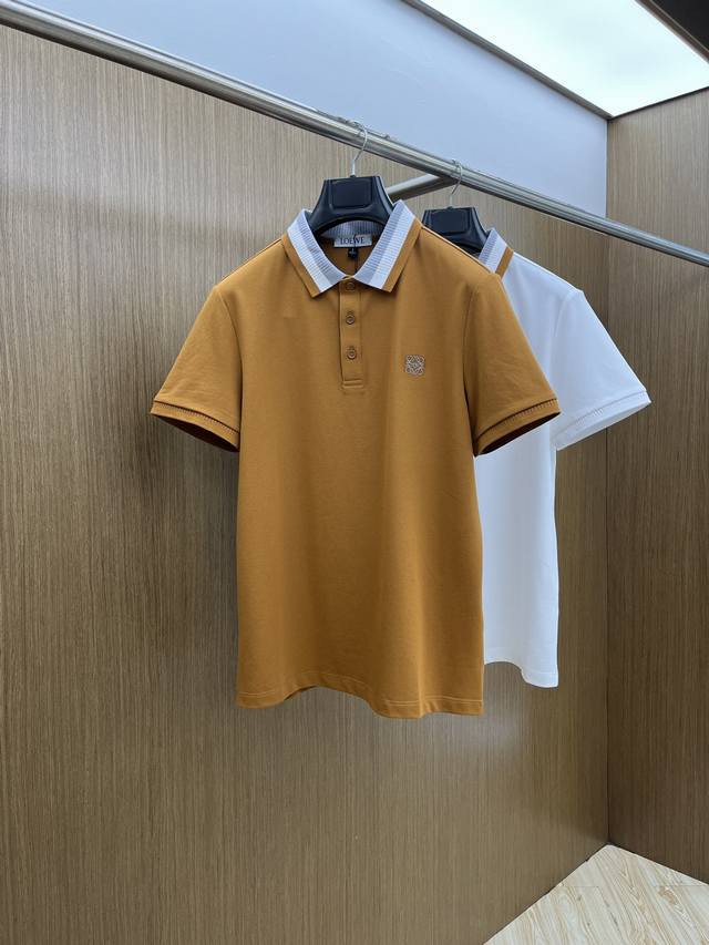 New Loe 2540 Spring and Summer Men's Short-sleeved Polo Shirt, the brand's late