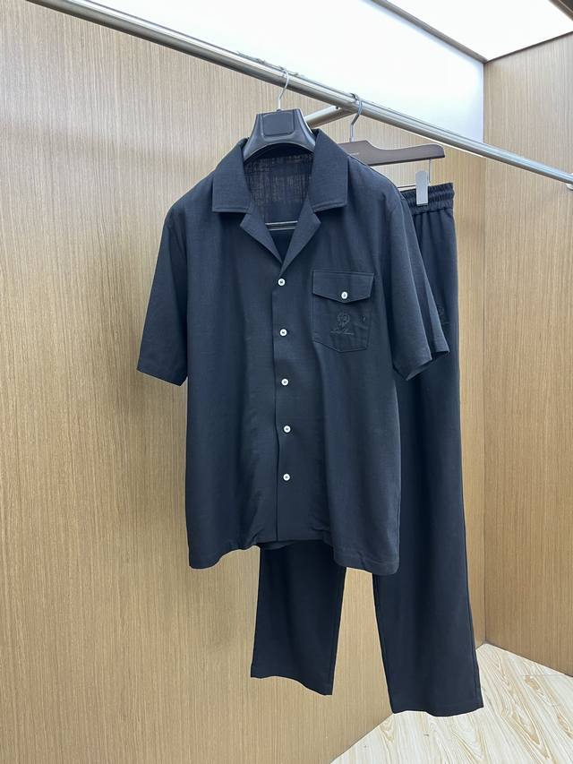 set of Lpss new spring and summer suits, Polo short sleeves + sweatpants, import