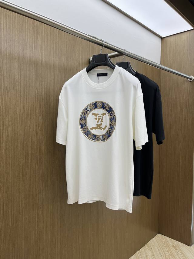 New product Lv counter new high-end fabric 250 grams of pure cotton 2025 Spring