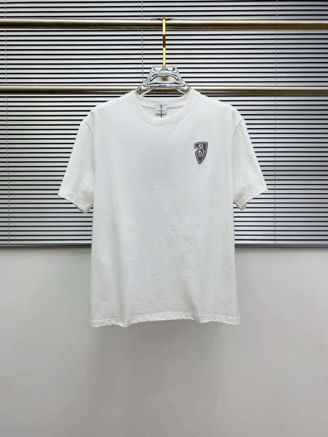 Ss Burberry pure cotton latest fabric classic logo pattern Logo fashionable and