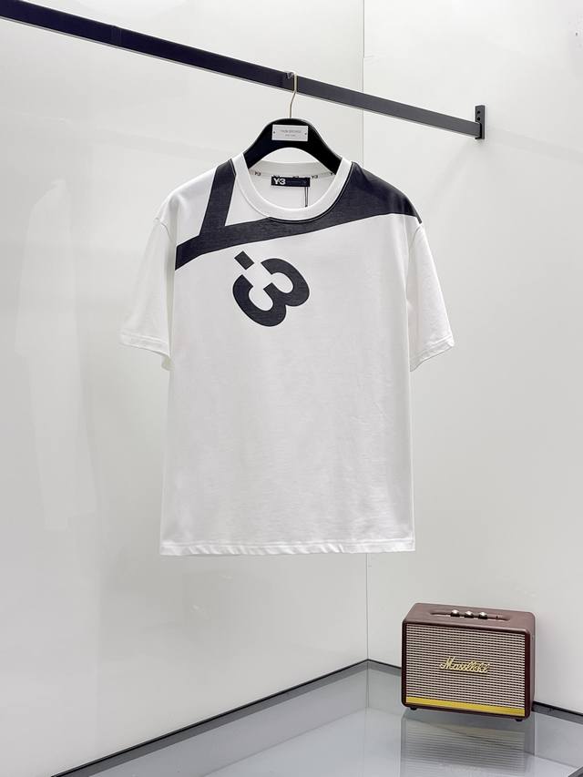 Y3 2025 new summer short-sleeved T-shirt, the first release of the personalized