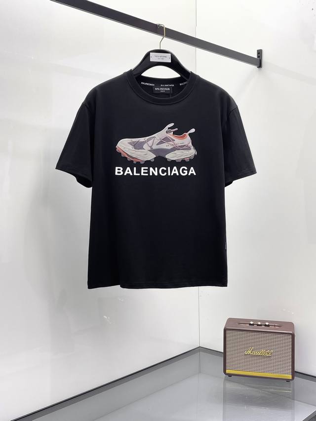 Balenciaga 2025 new summer short-sleeved T-shirt, the first exclusive online rel