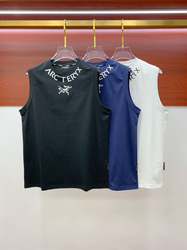 Arc'teryx 25Ss new vest with reinforced threads on the collar and cuffs, not ea