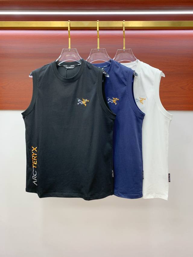 Arc'teryx 25Ss new vest with reinforced threads on the collar and cuffs, not ea
