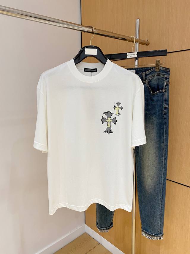 Ss Chrome Hearts pure cotton latest fabric classic logo pattern Logo fashionable