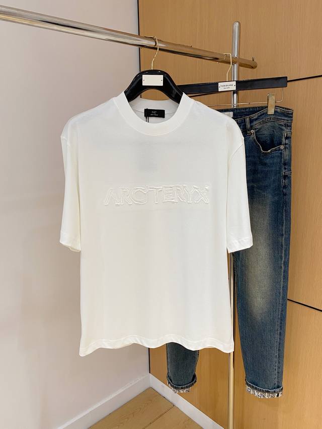 Ss Arc'teryx pure cotton latest fabric classic logo pattern Logo fashionable and