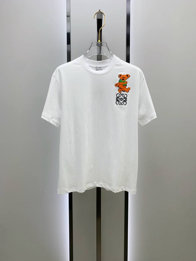 Loewe 2025 spring and summer new unisex short-sleeved T-shirts, the latest model