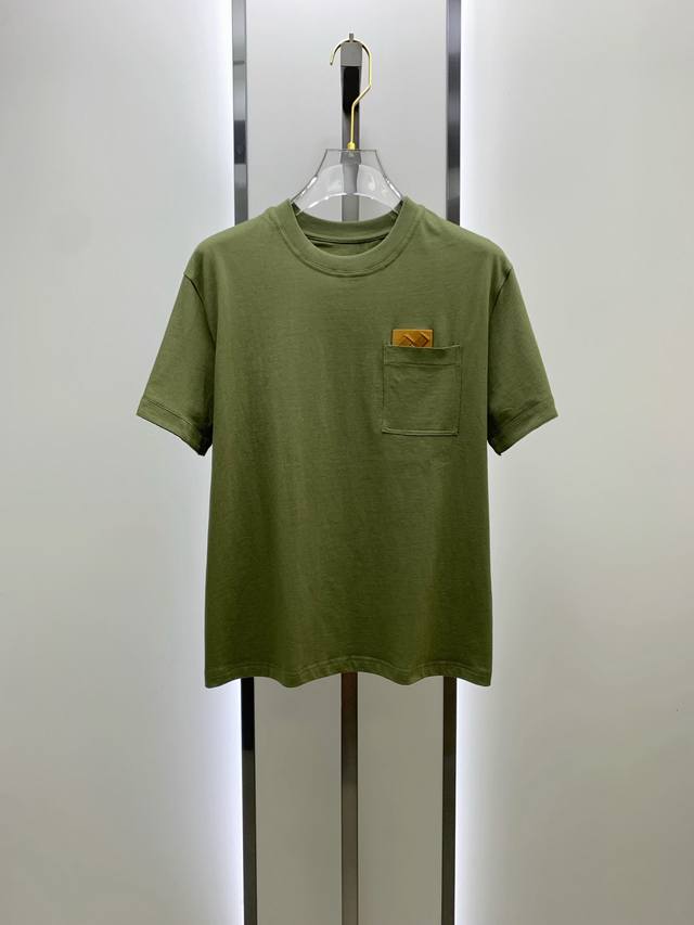 Bv 2025 Spring and Summer new men's and women's short-sleeved T-shirts, the late