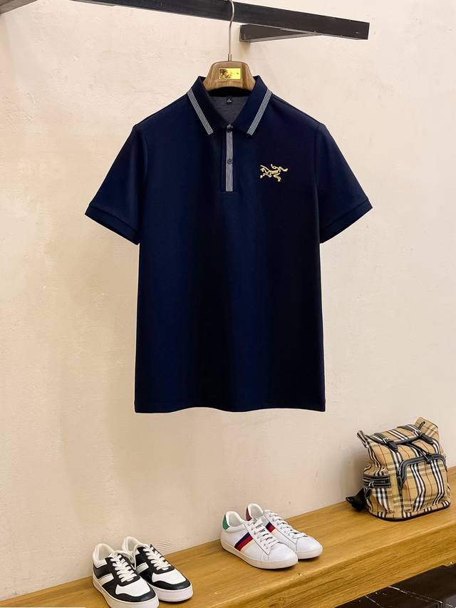 Arc'teryx 25Ss new spring and summer short-sleeved lapel T-shirt Polo, the high