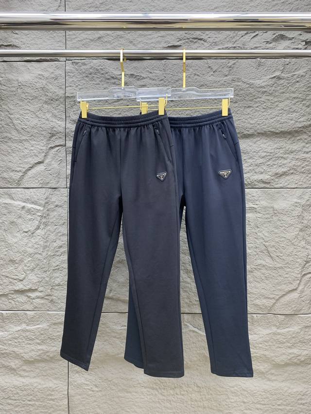 Prada Spring/Summer 25Ss Classic Casual Pants reappear, original custom-made hi