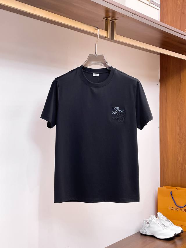 Loewe 2025 Spring and Summer New Releases, the latest round-neck short-sleeved h