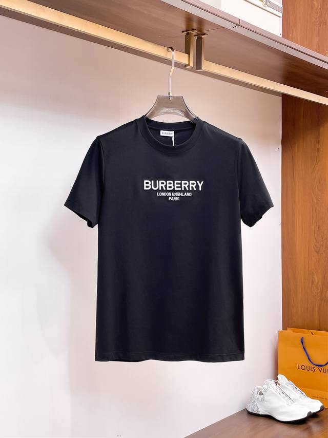 BURBERRY 2025 Spring and Summer New Releases, the latest round neck short sleeve