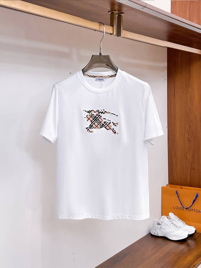 BURBERRY 2025 Spring and Summer New Releases, the latest round neck short sleeve