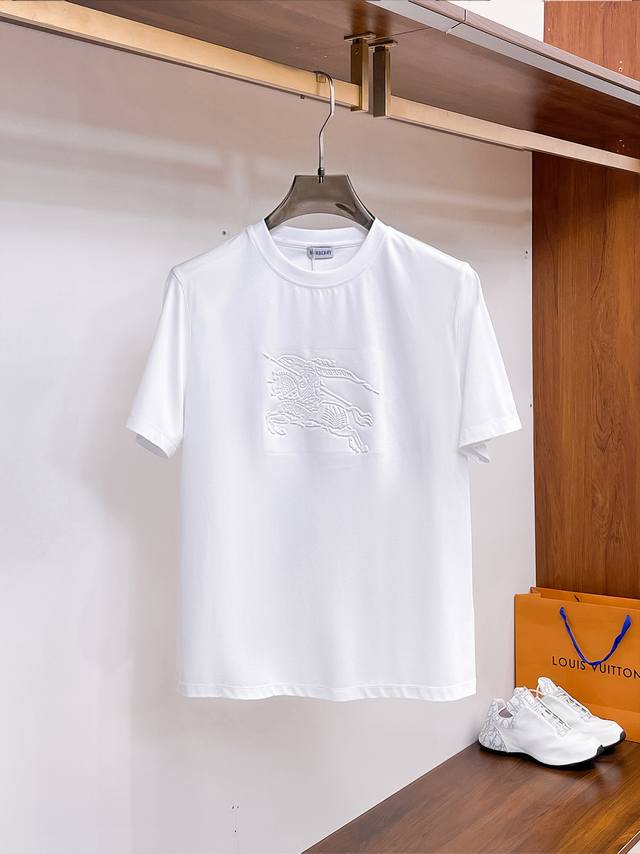 BURBERRY 2025 Spring and Summer New Releases, the latest round neck short sleeve