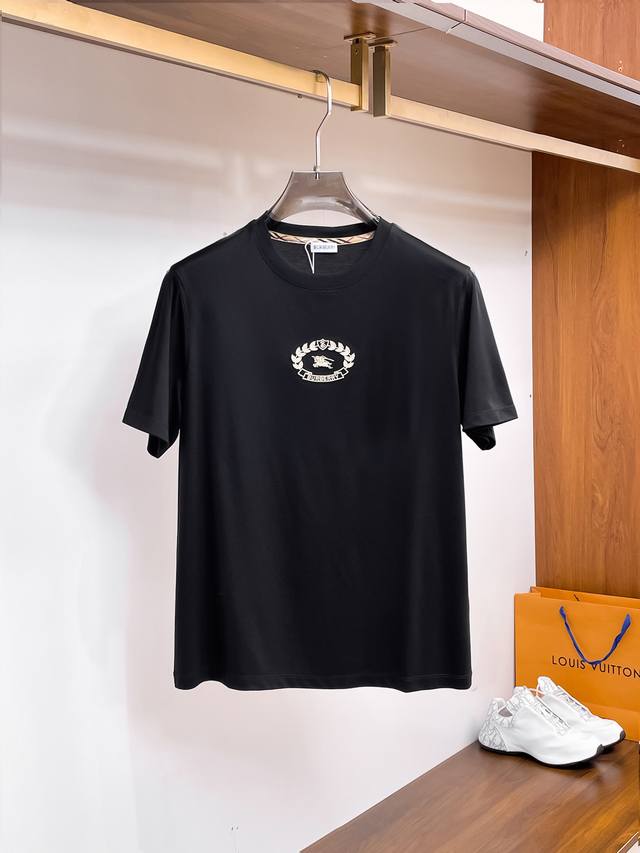 BURBERRY 2025 Spring and Summer New Releases, the latest round neck short sleeve