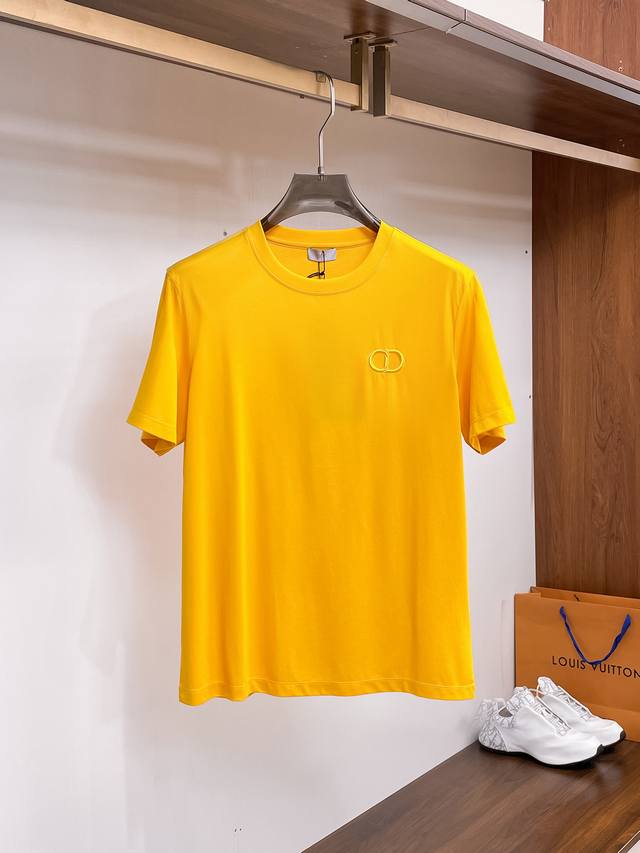Dior 2025 Spring and Summer New Releases, the latest round neck short sleeves, h