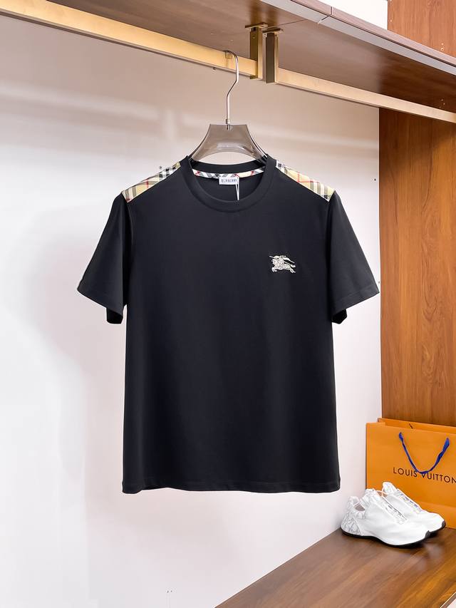 BURBERRY 2025 Spring and Summer New Releases, the latest round neck short sleeve