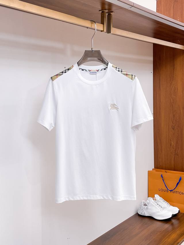 BURBERRY 2025 Spring and Summer New Releases, the latest round neck short sleeve