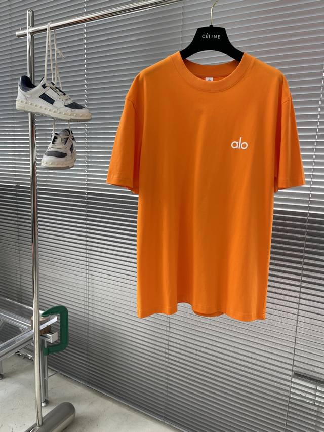Alo 25Ss new fashion brand T-shirt. Original order recommendation ~ Unisex style