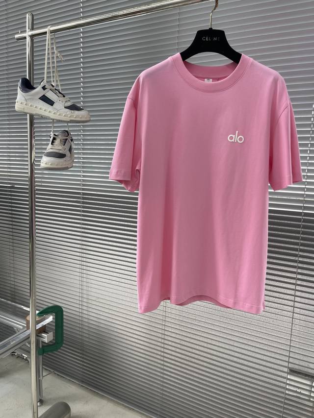 Alo 25Ss new fashion brand T-shirt. Original order recommendation ~ Unisex style