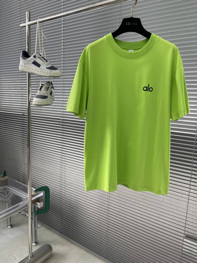 Alo 25Ss new fashion brand T-shirt. Original order recommendation ~ Unisex style