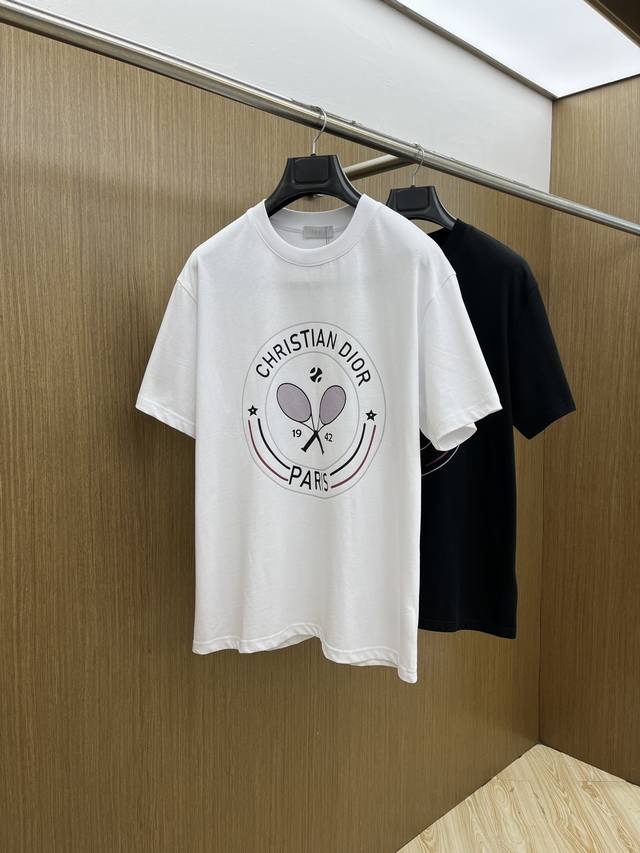 New product Cd 2540 Spring and summer new unisex short-sleeved round neck T-shi