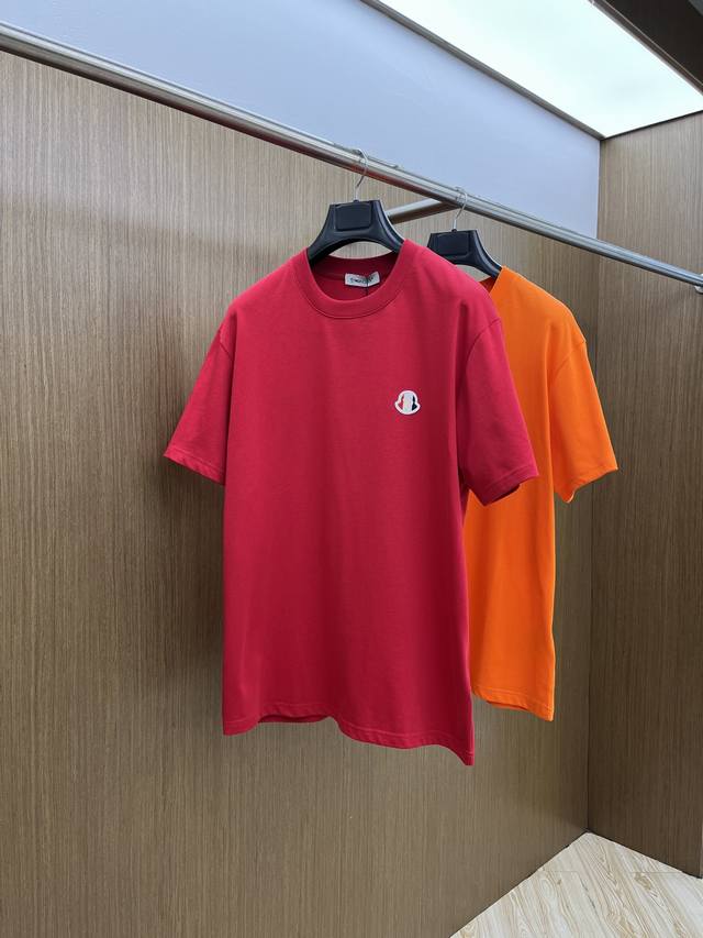 New Mon 2540 Spring and Summer new unisex short-sleeved round neck T-shirt, ver
