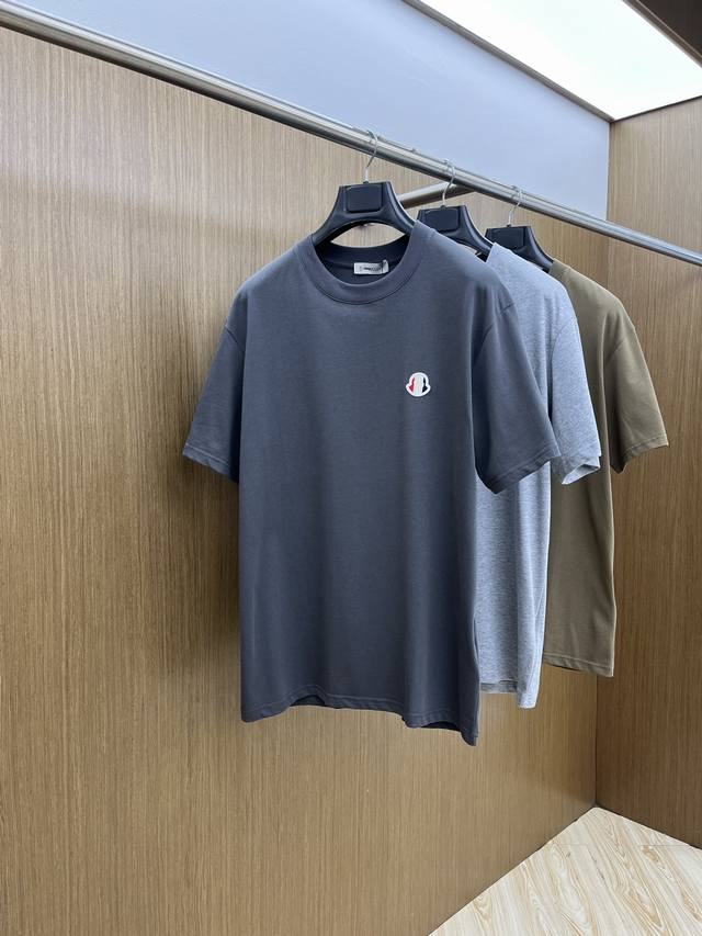 New Mon 2540 Spring and Summer new unisex short-sleeved round neck T-shirt, ver
