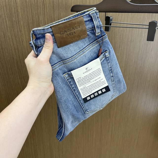 New Canali high-end quality 25Ss spring and summer latest Dandong jeans counter