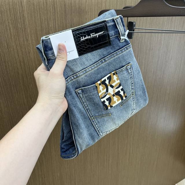 New Fg high-end quality 25Ss spring and summer latest Dandong jeans counter sim