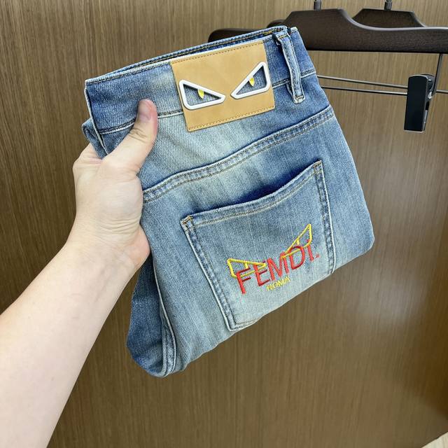 new Fd high-end custom 2025Ss early spring new original hot jeans super custom