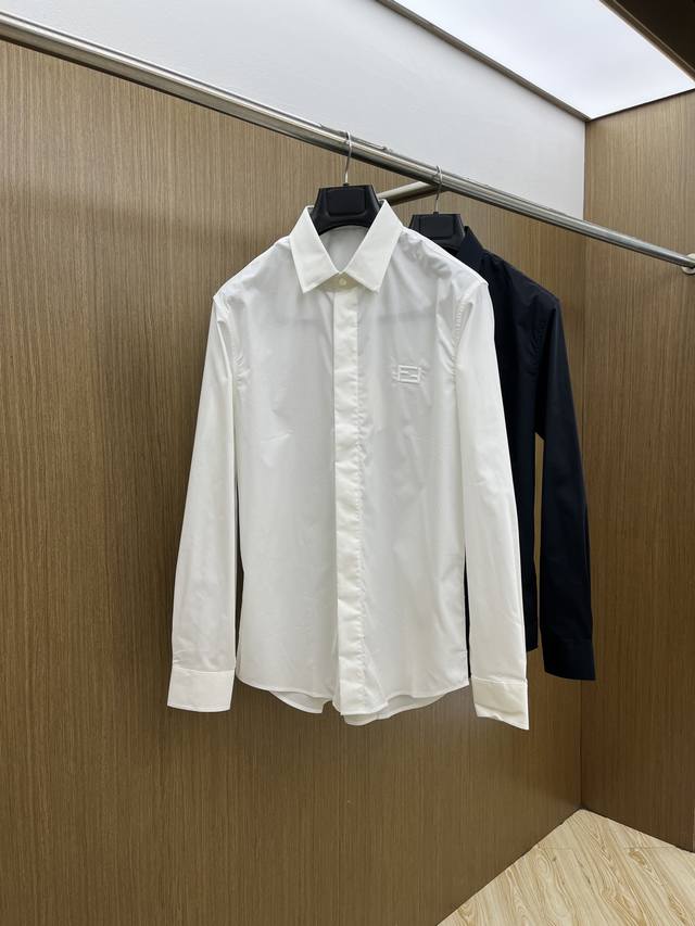 New Fd Ss Spring and Summer new fashion simple long-sleeved shirt, this lightwe