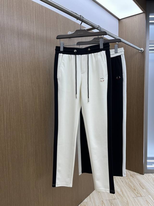 Mon High-end customization, 2025 early spring thin latest casual pants counter s