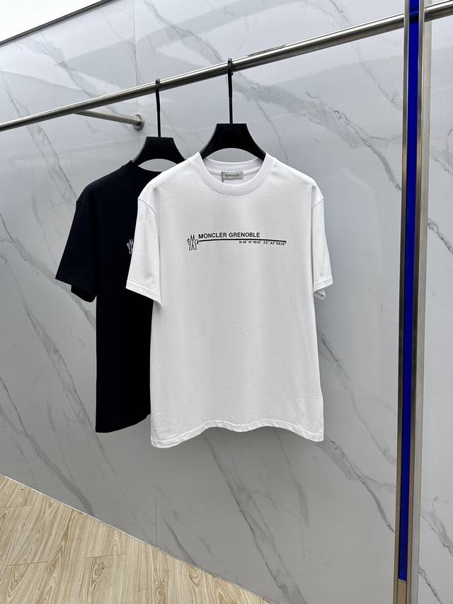 Mon*Monkou 2025Fw Spring and Summer new round neck base outerwear T-shirt, three