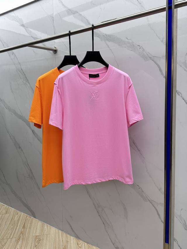 Lv*Louis Vuitton 2025 Spring and Summer New Releases, the Latest Short-sleeved R