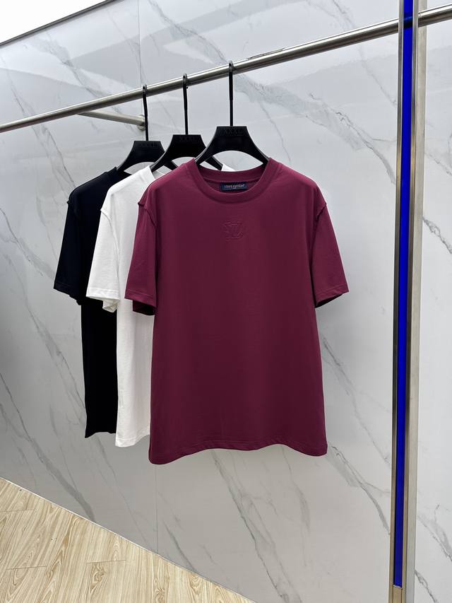 Lv*Louis Vuitton 2025 Spring and Summer New Releases, the Latest Short-sleeved R