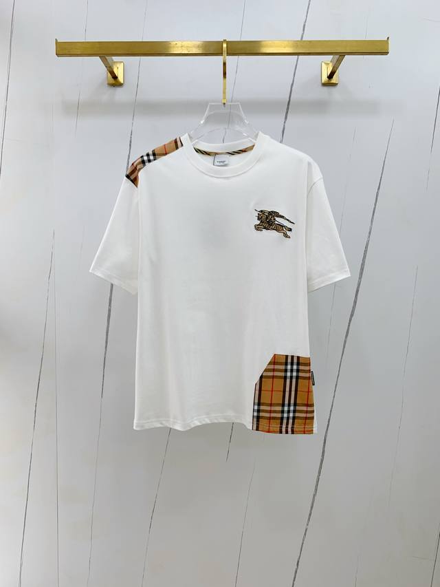 BURBERRY 2025 new summer short-sleeved T-shirt, the first exclusive online relea